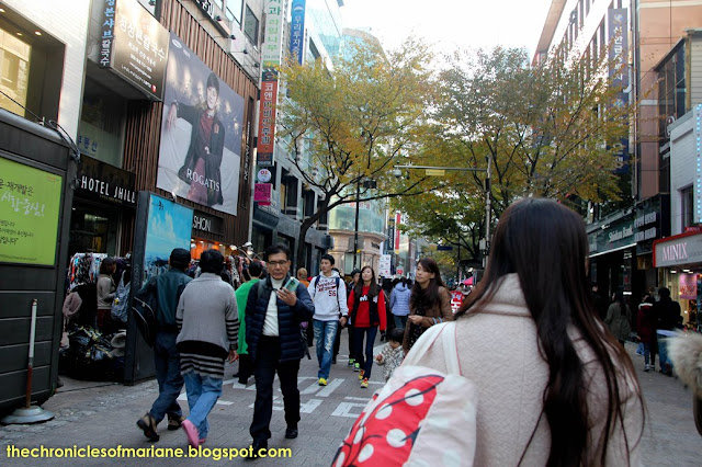 Myeongdong shopping