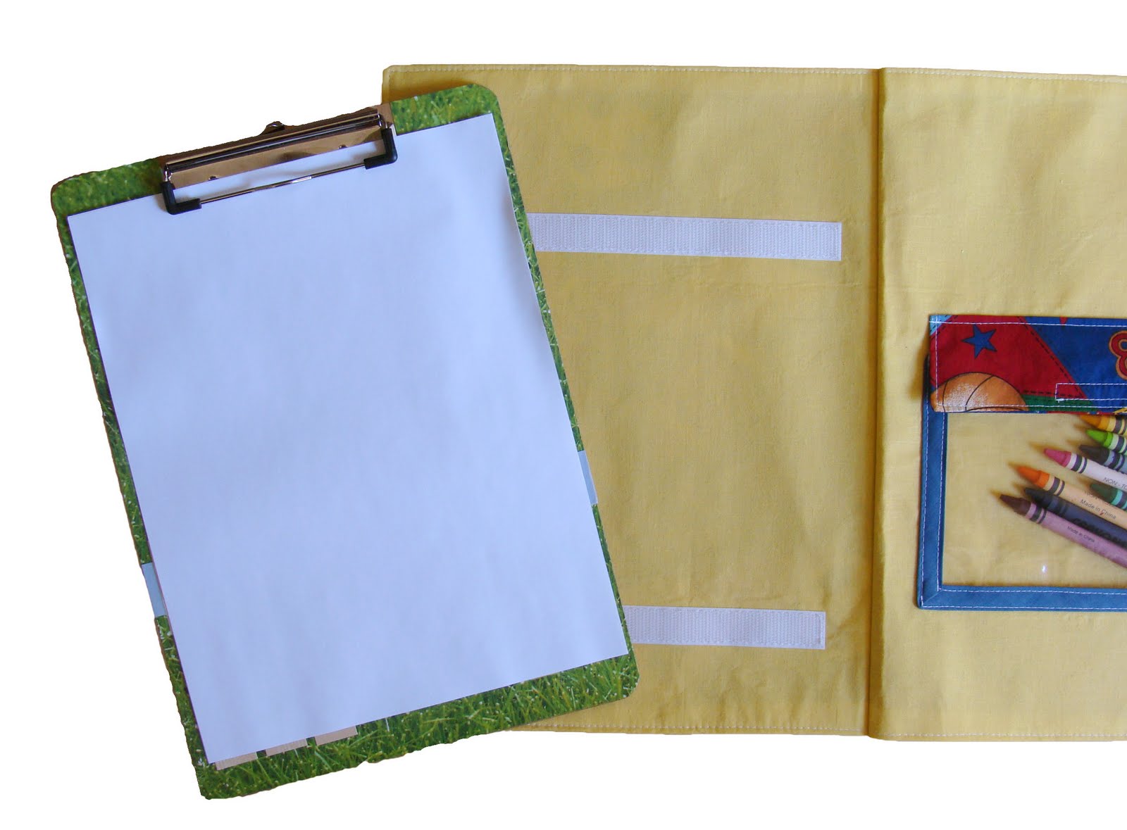 "Made By Michelle" Store My Projects {Clipboard Art Bag}