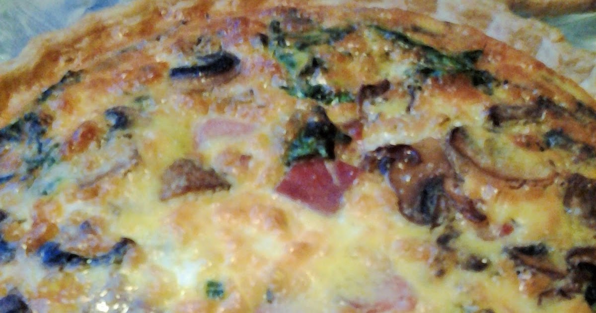 The Happy Little Hive Meals on Wheels [Ham and Swiss Quiche]