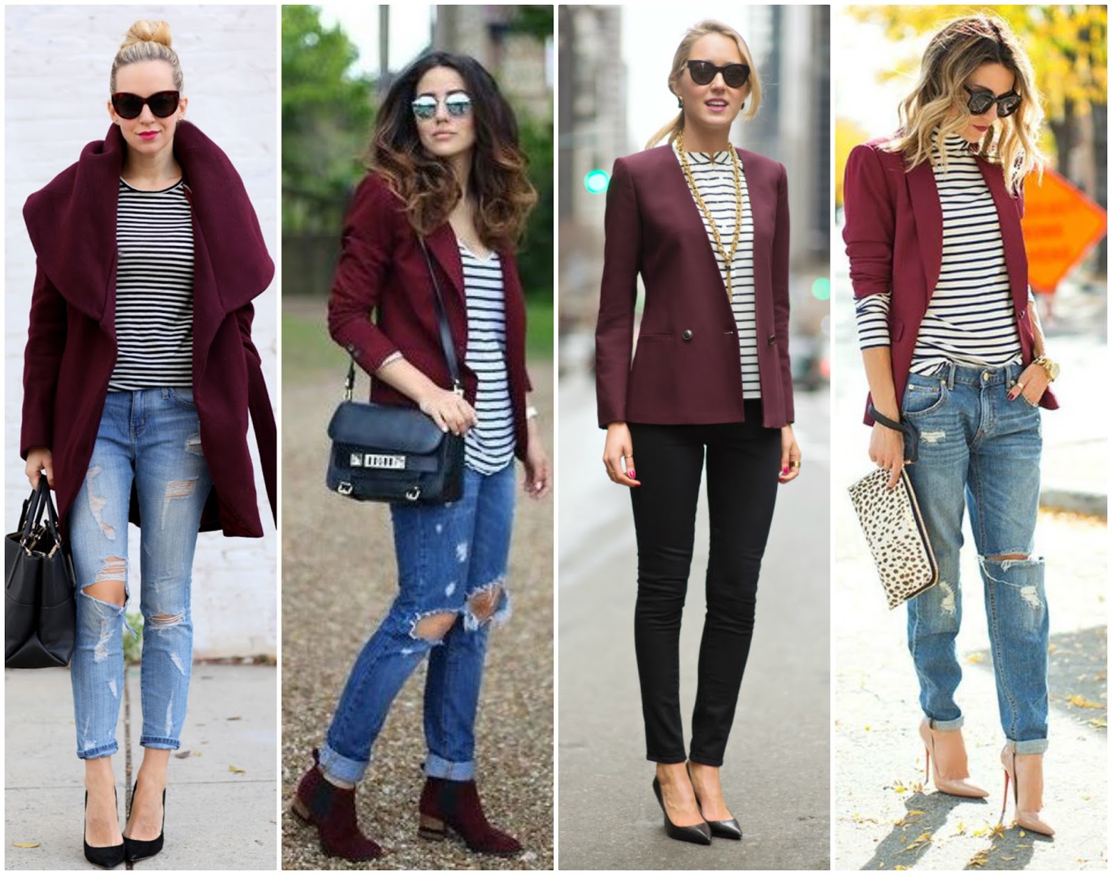 nice burgundy jacket outfit
8