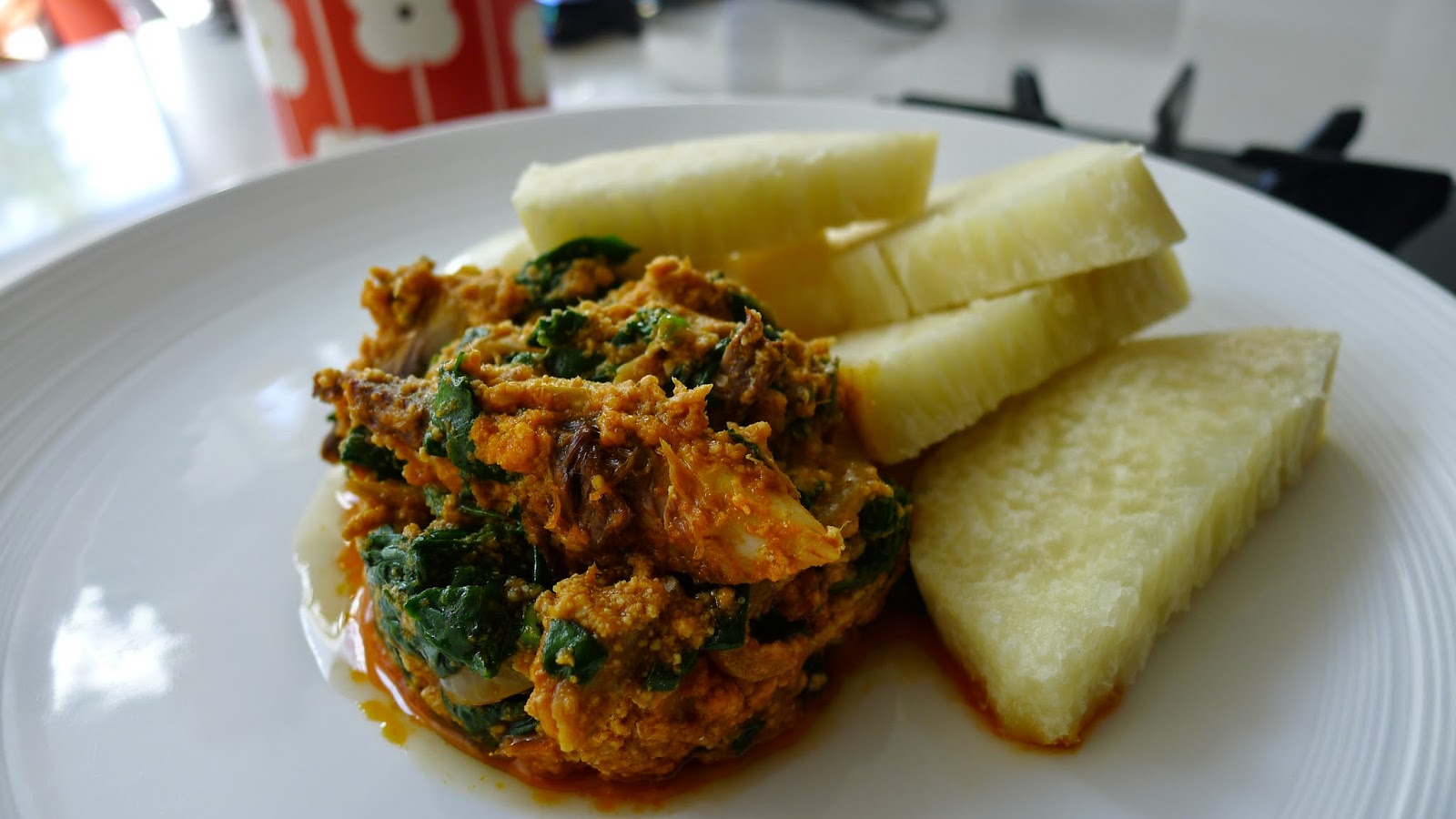 Ndudu by Fafa SPINACH & MELON SEEDS (EGUSI)
