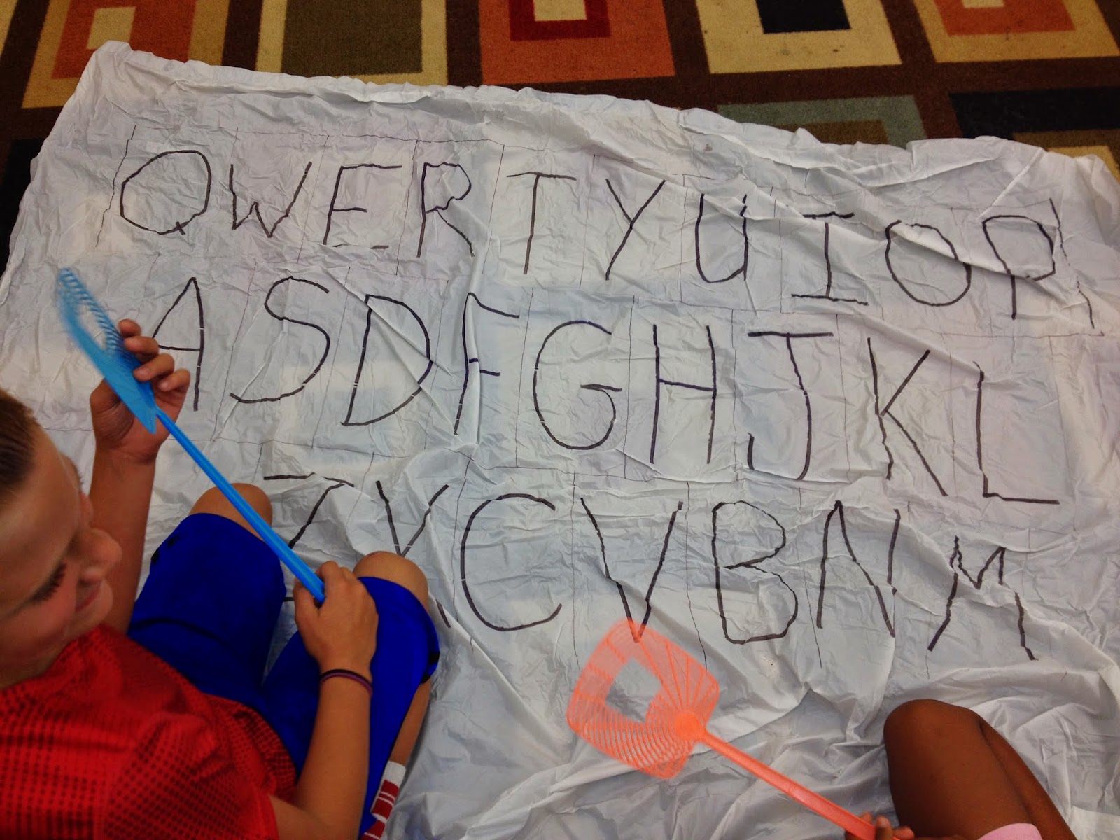 First Grade and Flip Flops Monday Made It!! Shower Curtain Mats