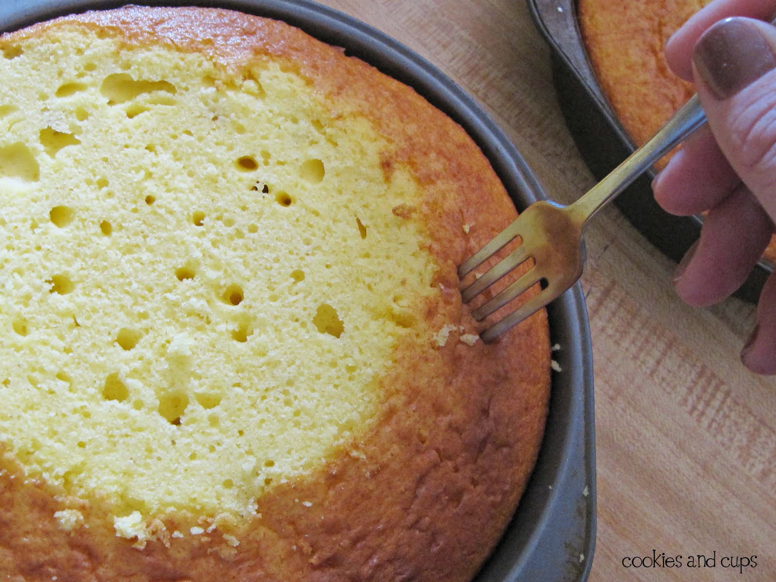 cookies and cups Lemonade Cake with Lemon Cream Cheese Frosting