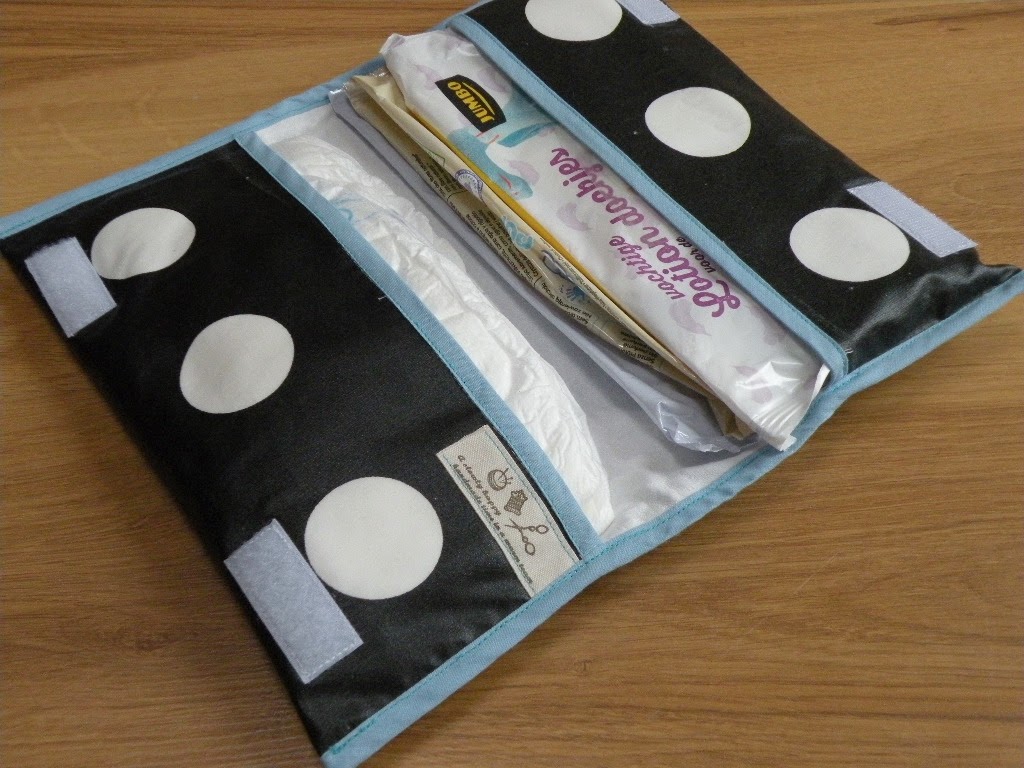Just Skirts and Dresses diy diaper changing mat & diaper kit