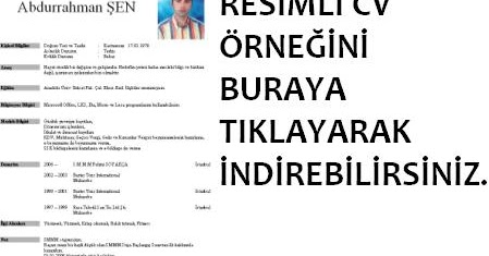 uyeliksiz cv hazirlama