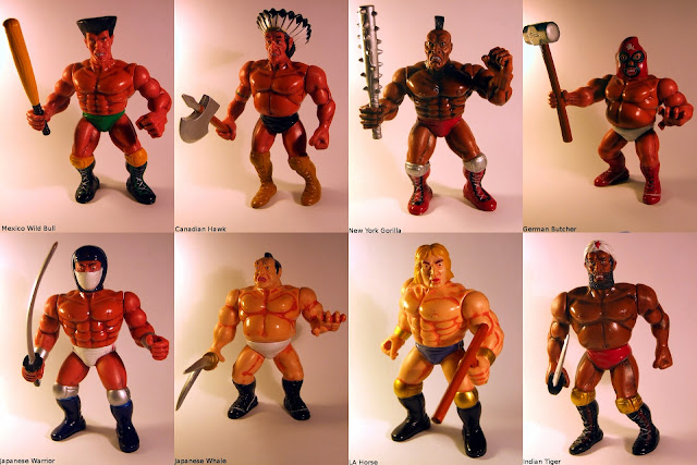 オーバートップマンmannix プロレスフィギュアover top man