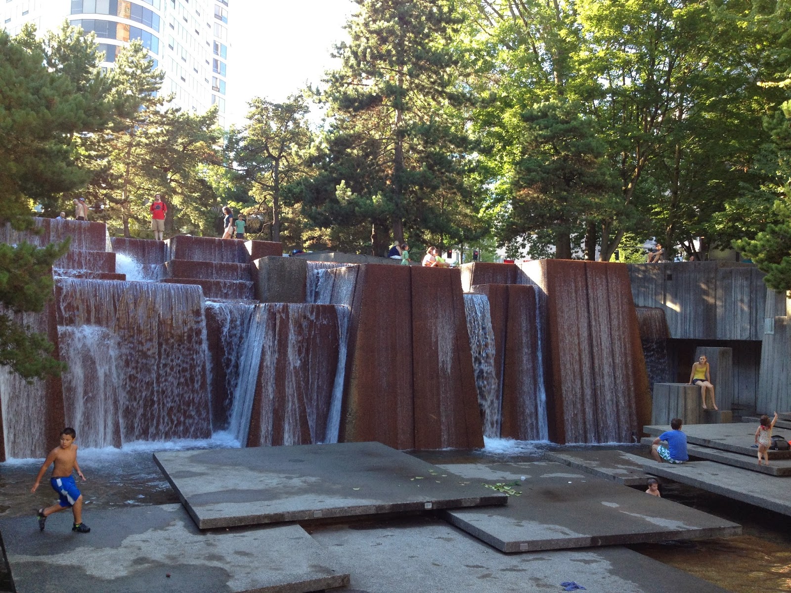 Keller Fountain in Portland, Oregon
