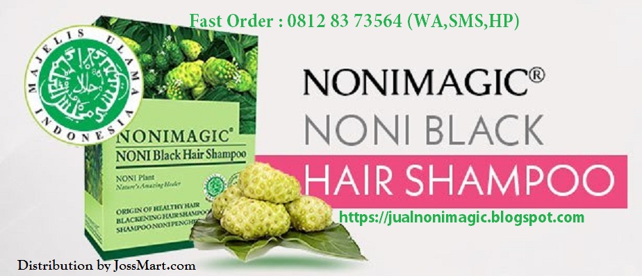 JUAL  NONI MAGIC BLACK HAIR SHAMPOO BSY ORIGINAL