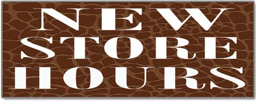 new store hours template