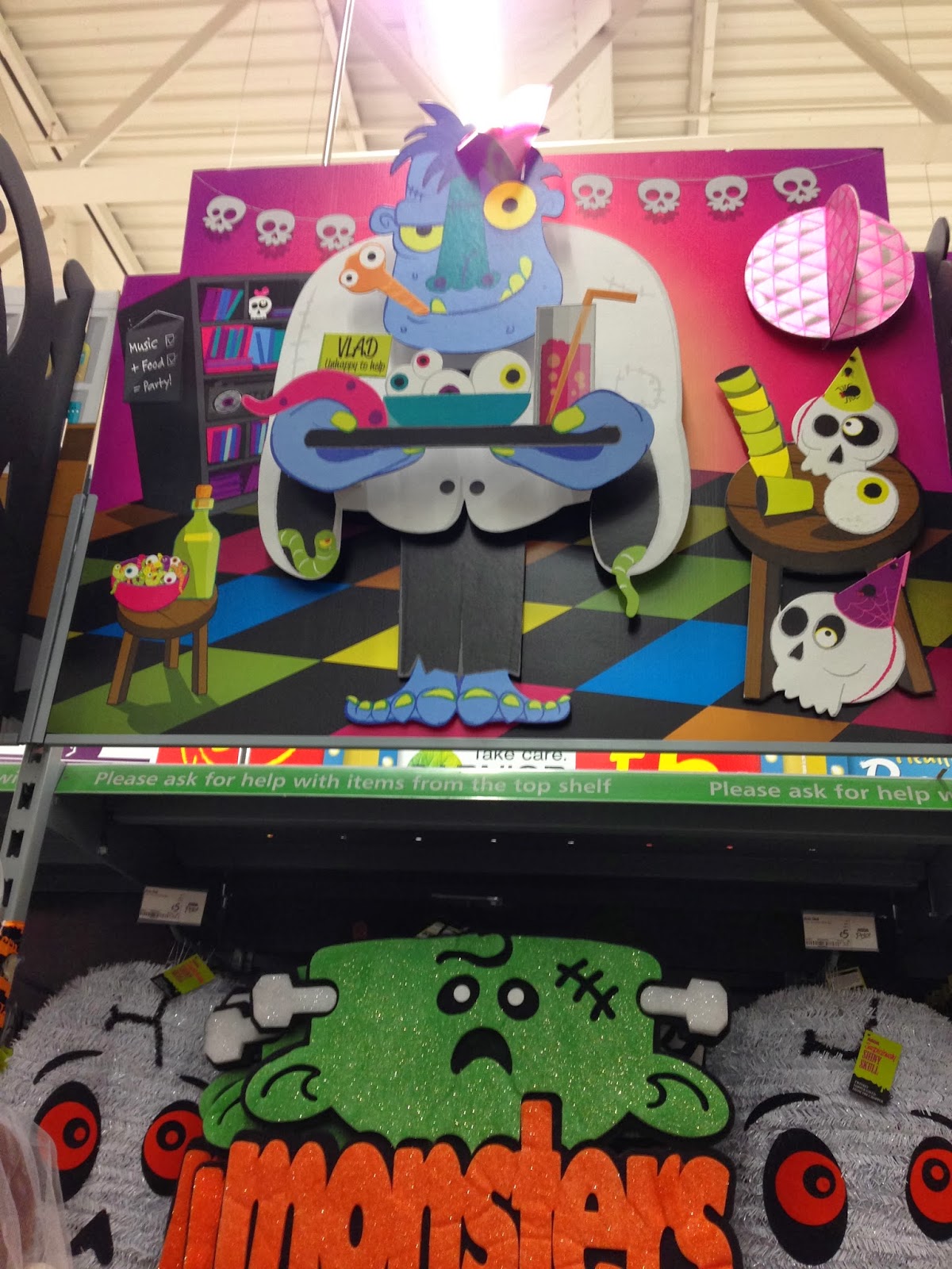 MESH INSTORE INSPIRATION Asda Halloween Aisle