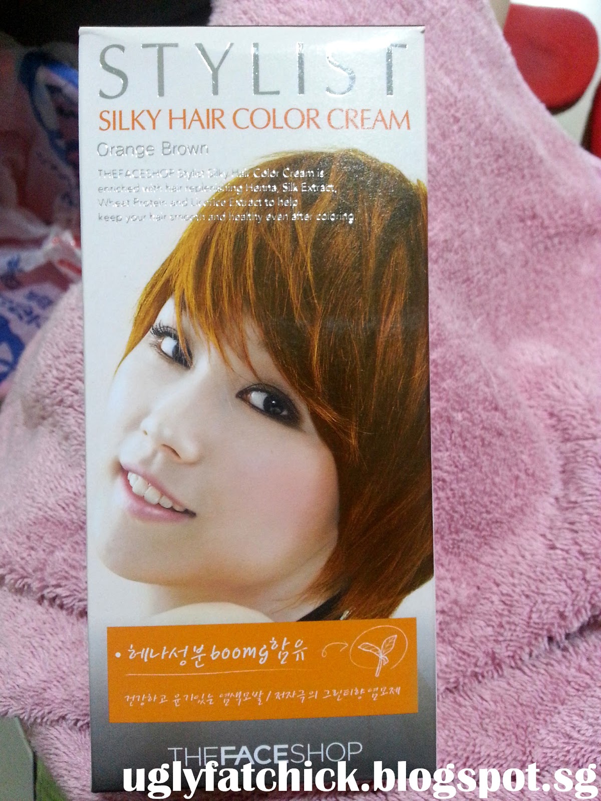 UGLYFATCHICK The Face Shop Stylist Silky Hair Color Cream