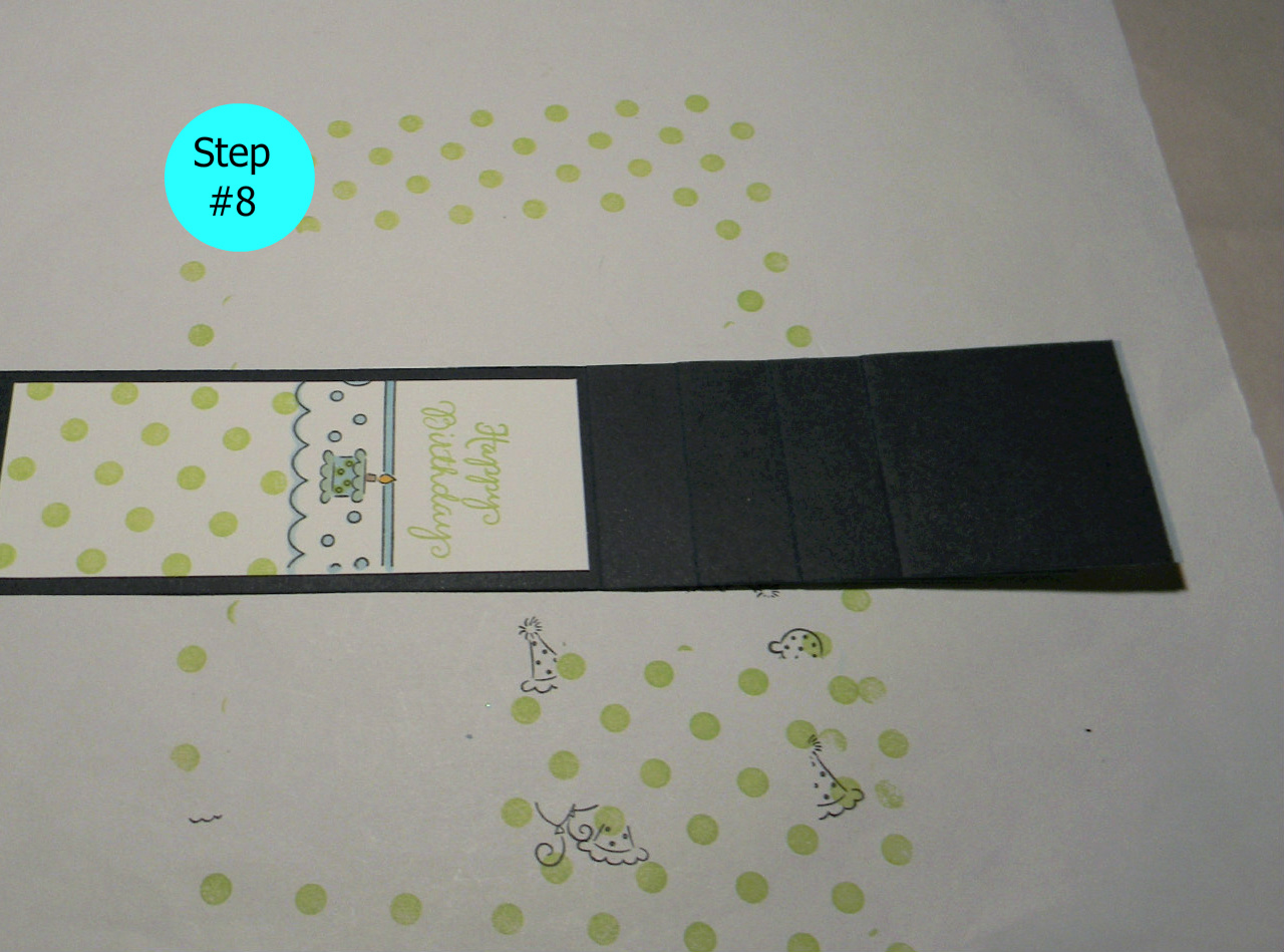 Confessions of a DeNami Addict Waterfall card tutorial