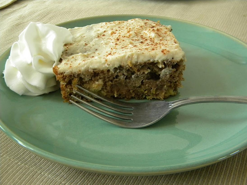 Hot Mess Cooking Pineapple Zucchini Cake with Cream Cheese Frosting