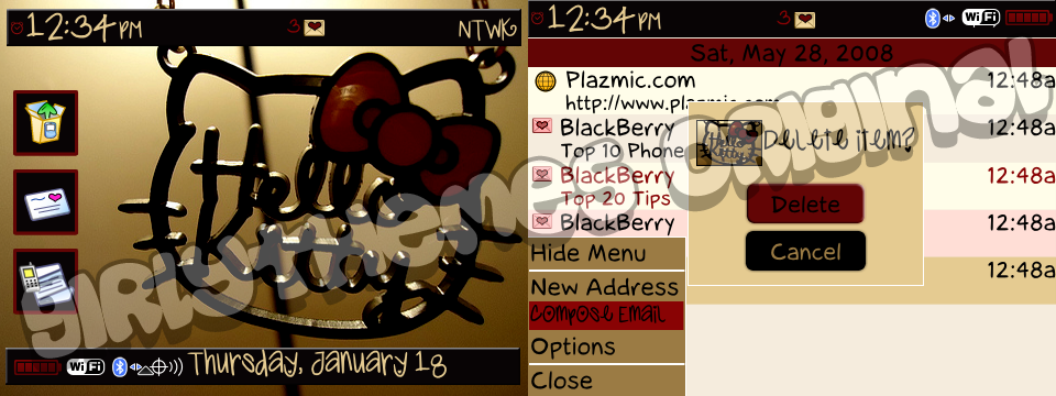 Download OS 7 Theme for Blackberry Bold.