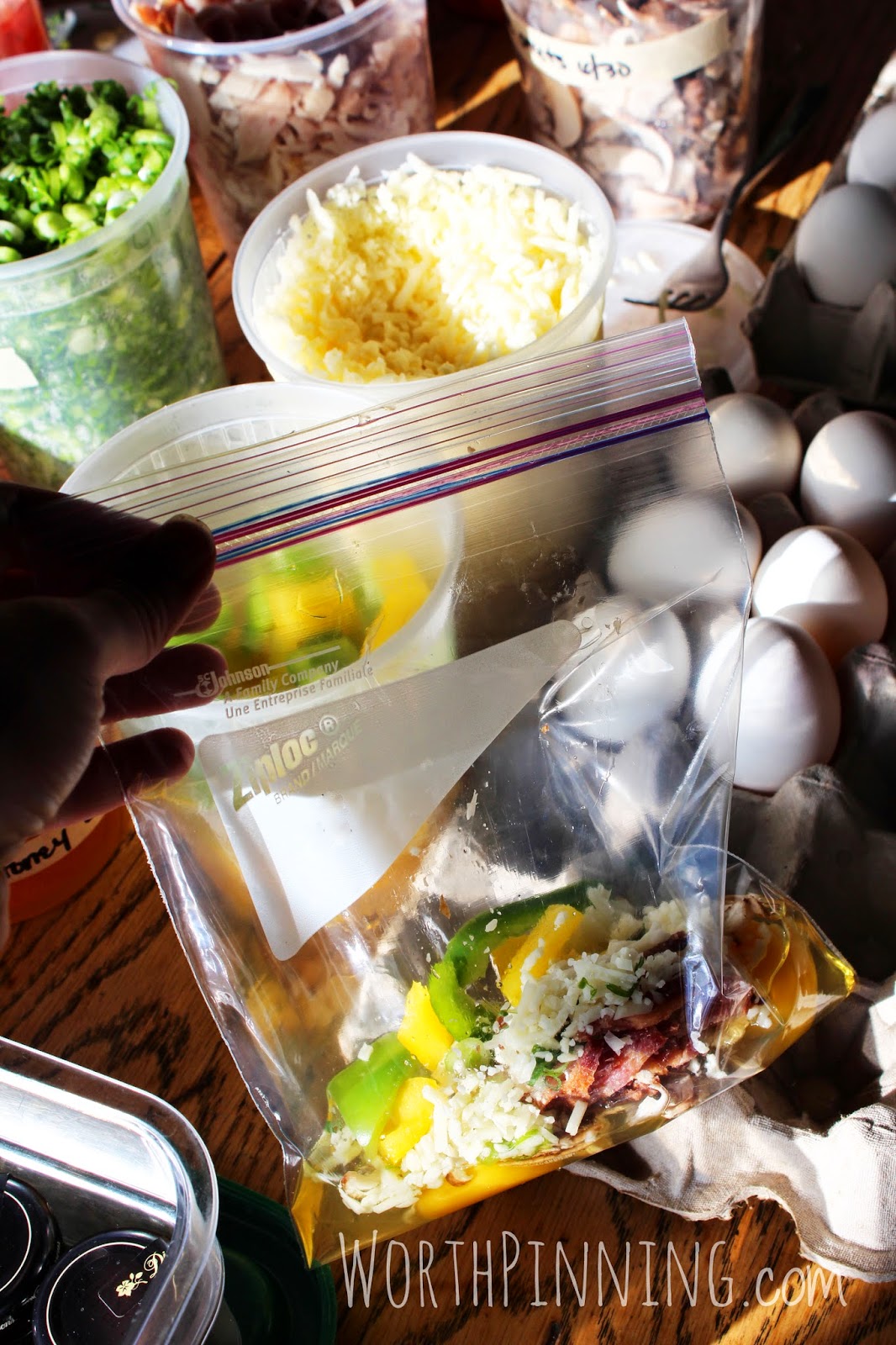Worth Pinning Camping Breakfast Omelets in a Bag