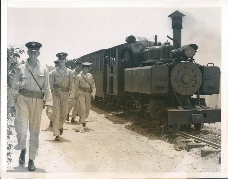 U.S. Army Railway Units of the Past Fort Benning 1941 Railroad photo