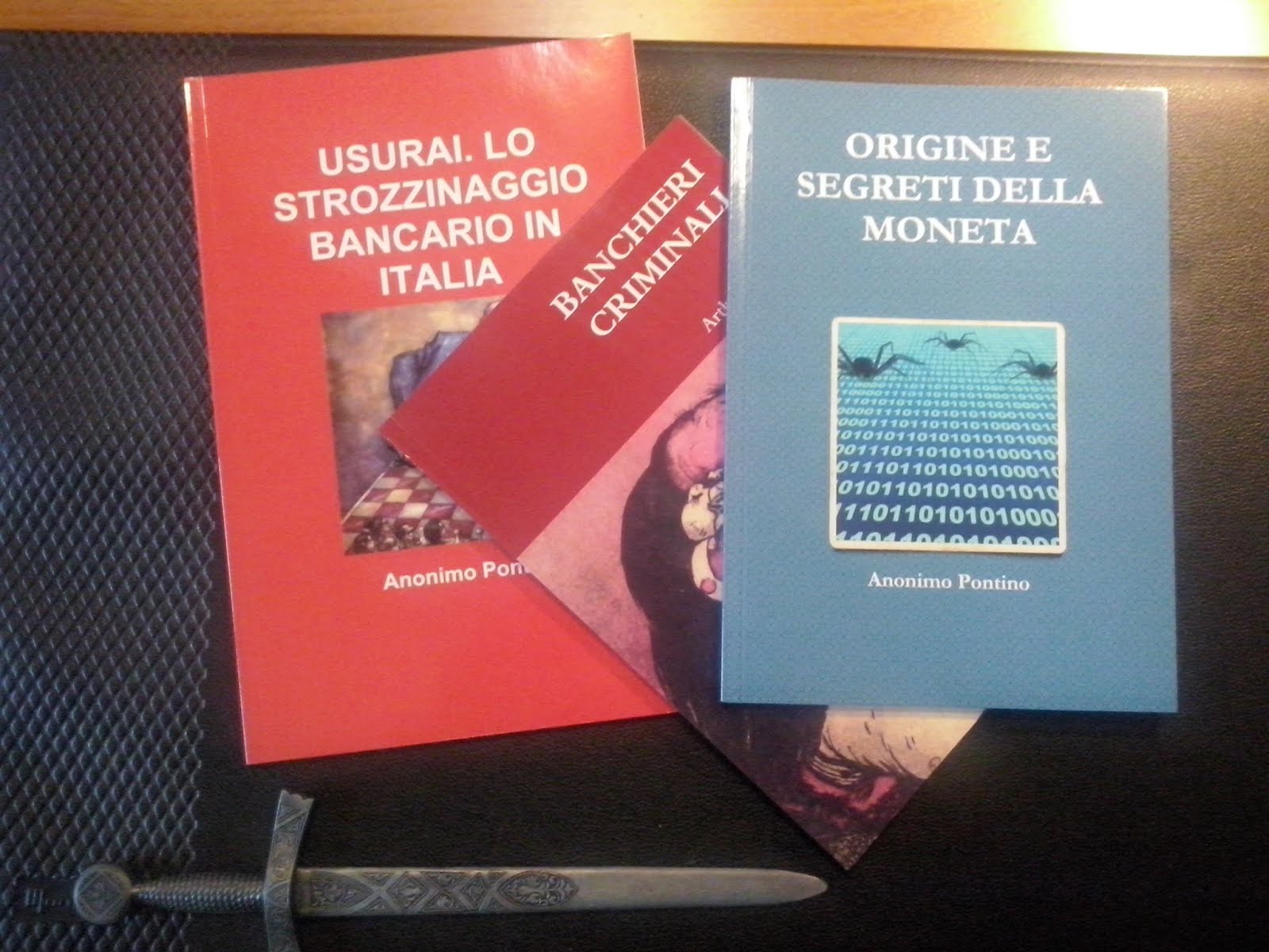 LIBRI SULLA DITTATURA FINANZIARIA E SULL' USURA BANCARIA