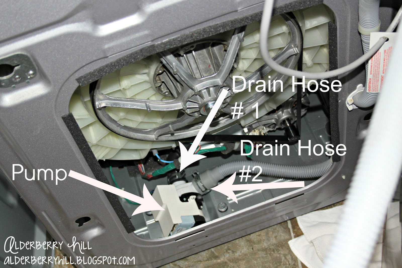 Alderberry Hill What to do when your front load washer will not drain
