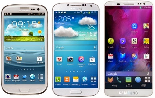 Galaxy S3, S4, S5 Samsung