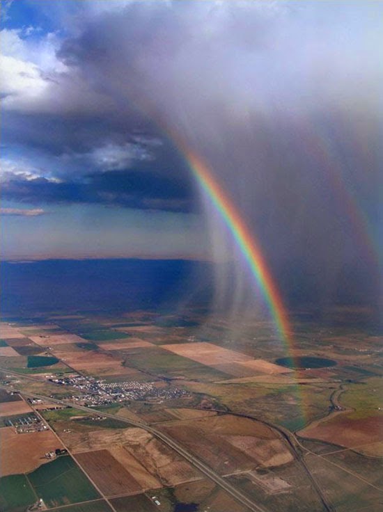 Double rainbow Double rainbow