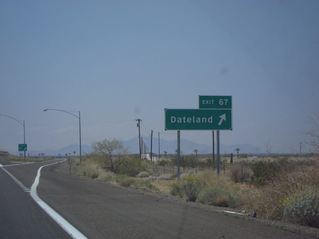 across india... and beyond! Dateland, Arizona