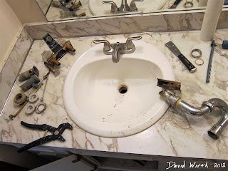 how to replace a sink faucet, parts, new bathroom faucet for sink