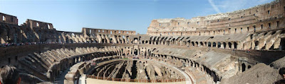 panorama, colosseum panorama, colosseum