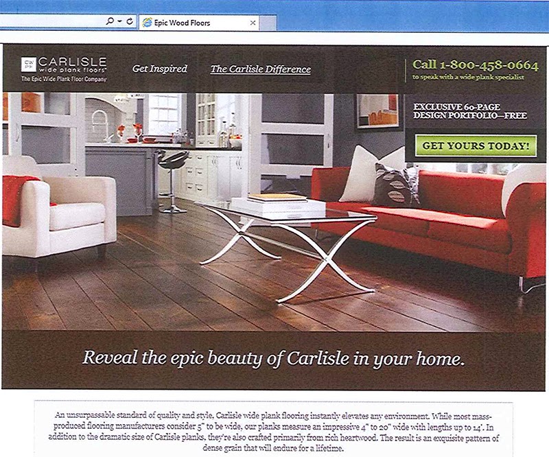 carlisle flooring website