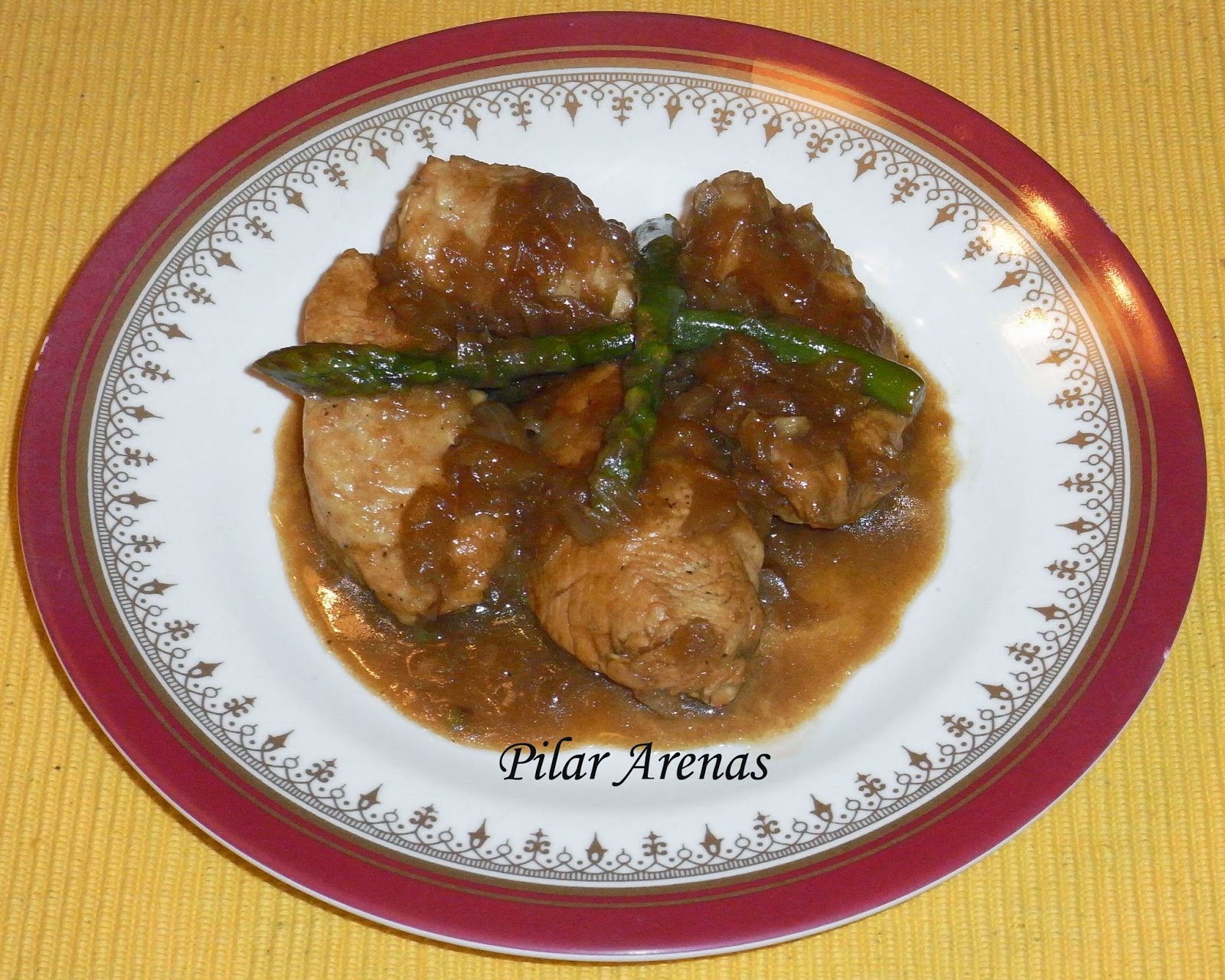 Solomillo de pavo al Pedro Ximenez
