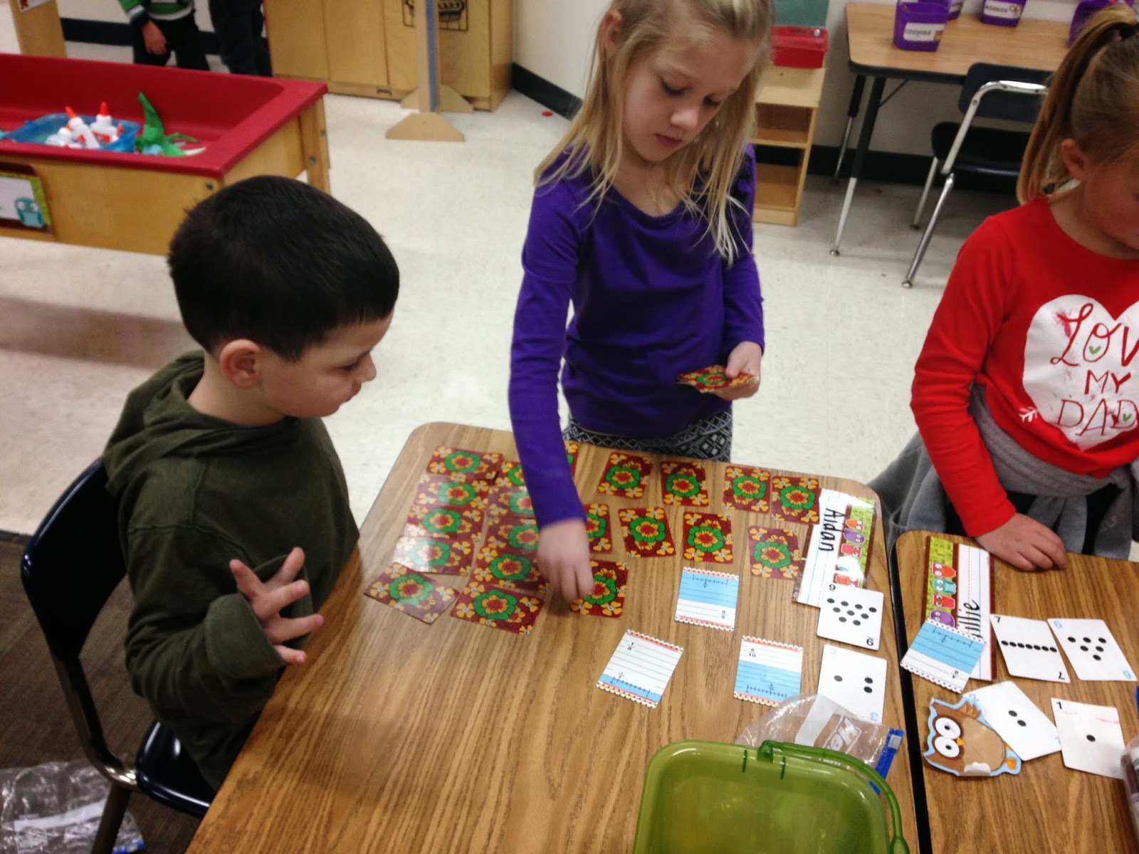 Ms. Woods' Kindergarten Class Garbage the math game all you need is a