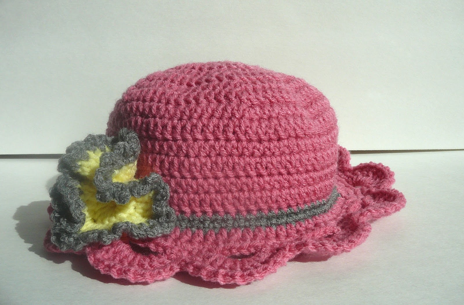 crochet sun hat