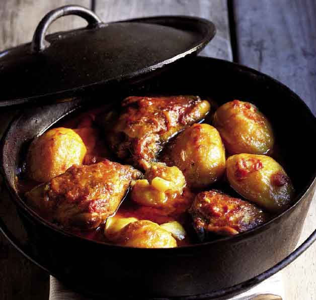Easy Food Recipes and Cooking Chiken Curry Potjie