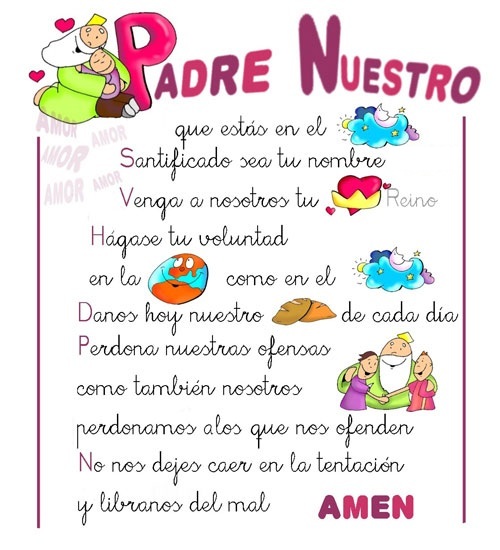 Celebra la vida!: Padrenuestro en Educación Infantil.