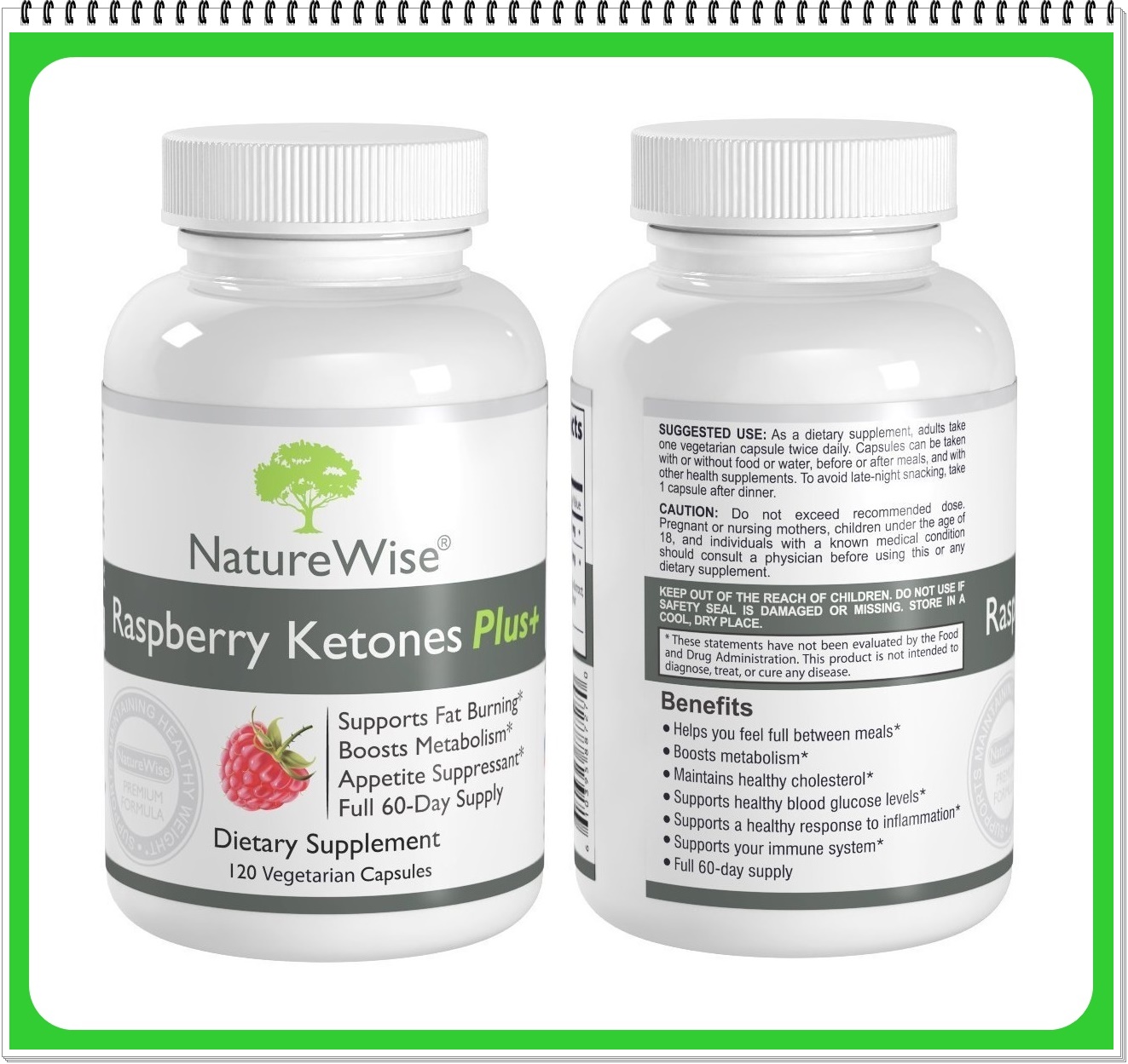 Enias Blog Diary`s NatureWise Himbeerketon, Raspberry Ketone Plus+ & NatureWise Garcinia