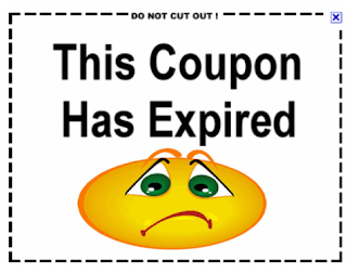 Expired coupon