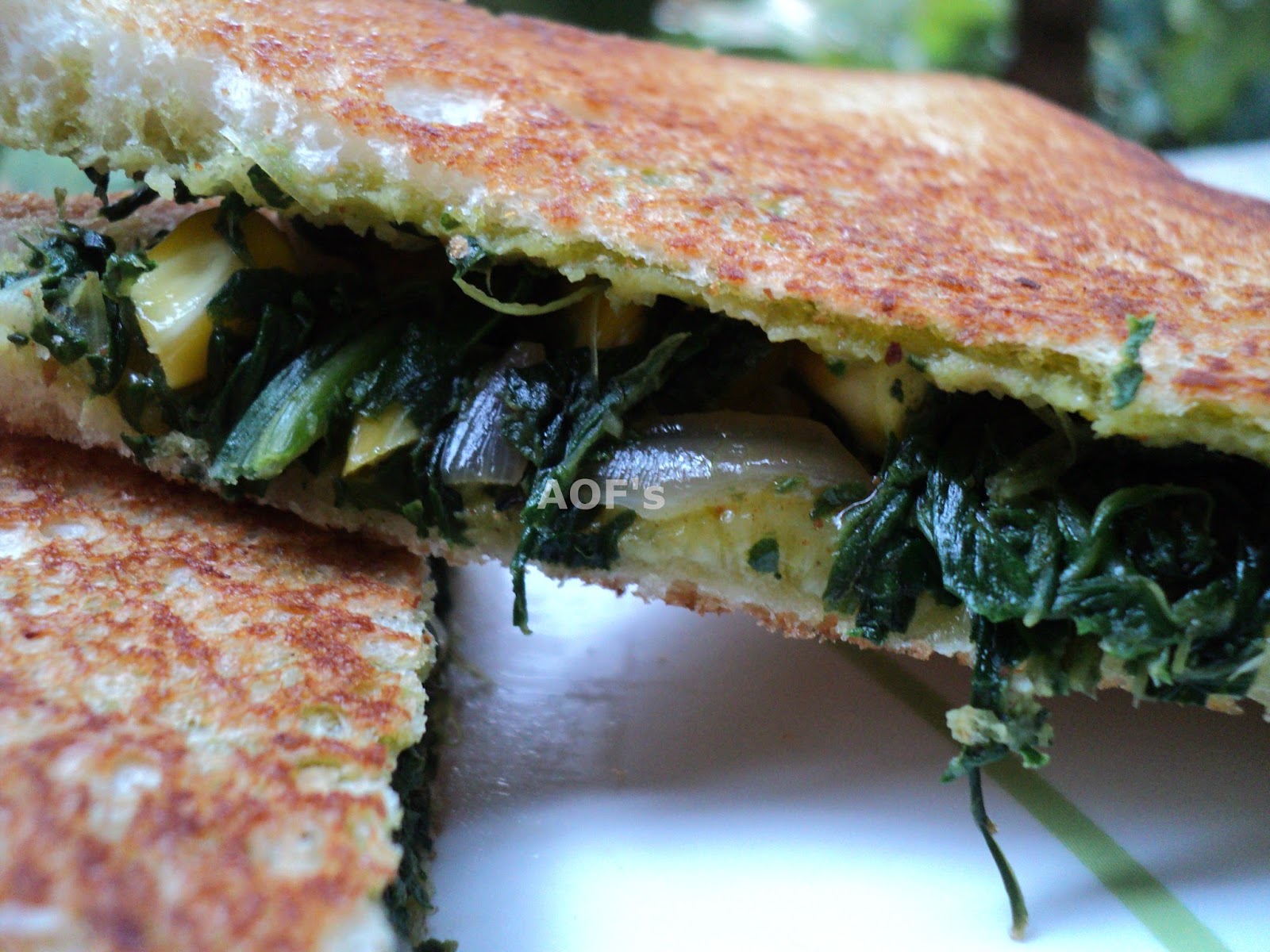 Oriyarasoi The cosmopolitan Odia's Kitchen ! Spinach and Sweet corn