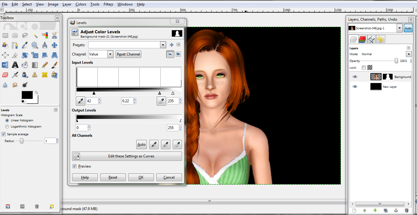 Kali's Tips, Tricks & Tutorials Edge Smoothing (GIMP)