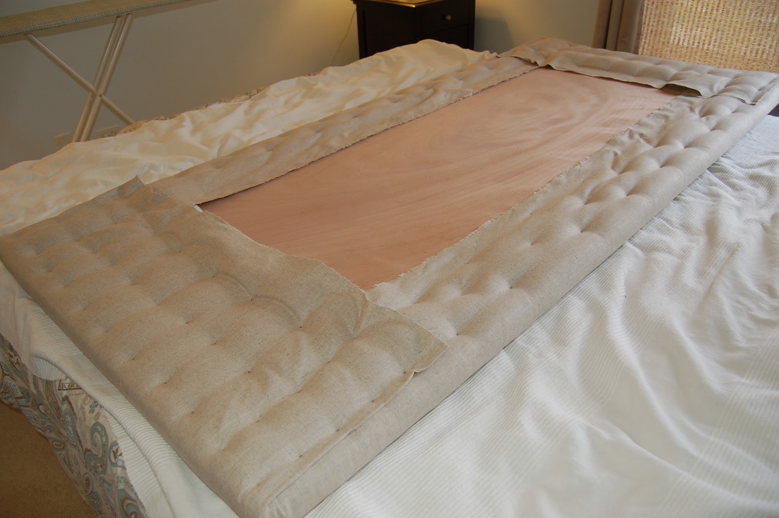 Domestic Observances: DIY King Sized Headboard