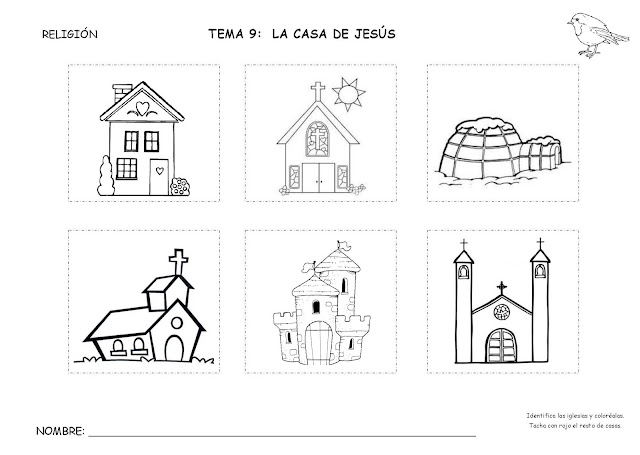 clase de religión correspondiente a estas fichas. Son estupendas para ...