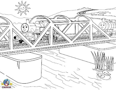 Thomas tank coloring pictures for kids to print out and color Thomas the train Percy the tank engine