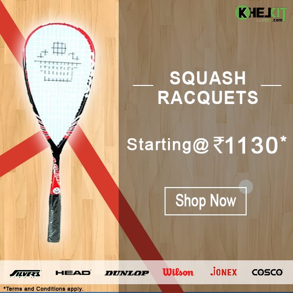 Branded Squash Racket