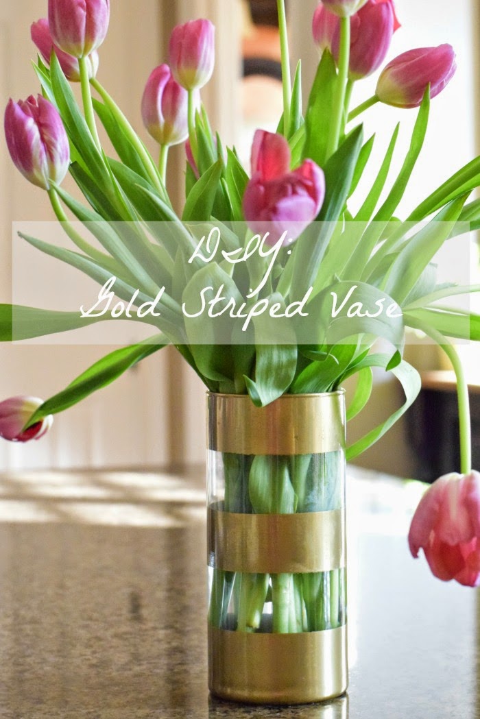 GlamVolution DIY Kate Spade Inspired Vase