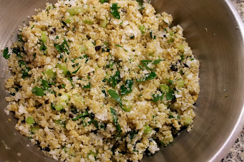 Pressure-Cooked Quinoa Salad with Cauliflower