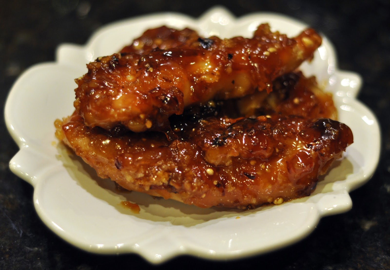 Cooking and Entertaining with Leah Panko Crusted OrangeGinger Chicken