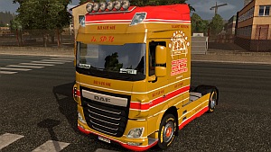 Dji Sam Soe skin for DAF Euro 6 Dji Sam Soe skin for DAF Euro 6