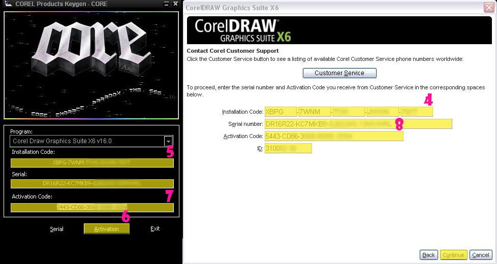 coreldraw x7 activation code free download