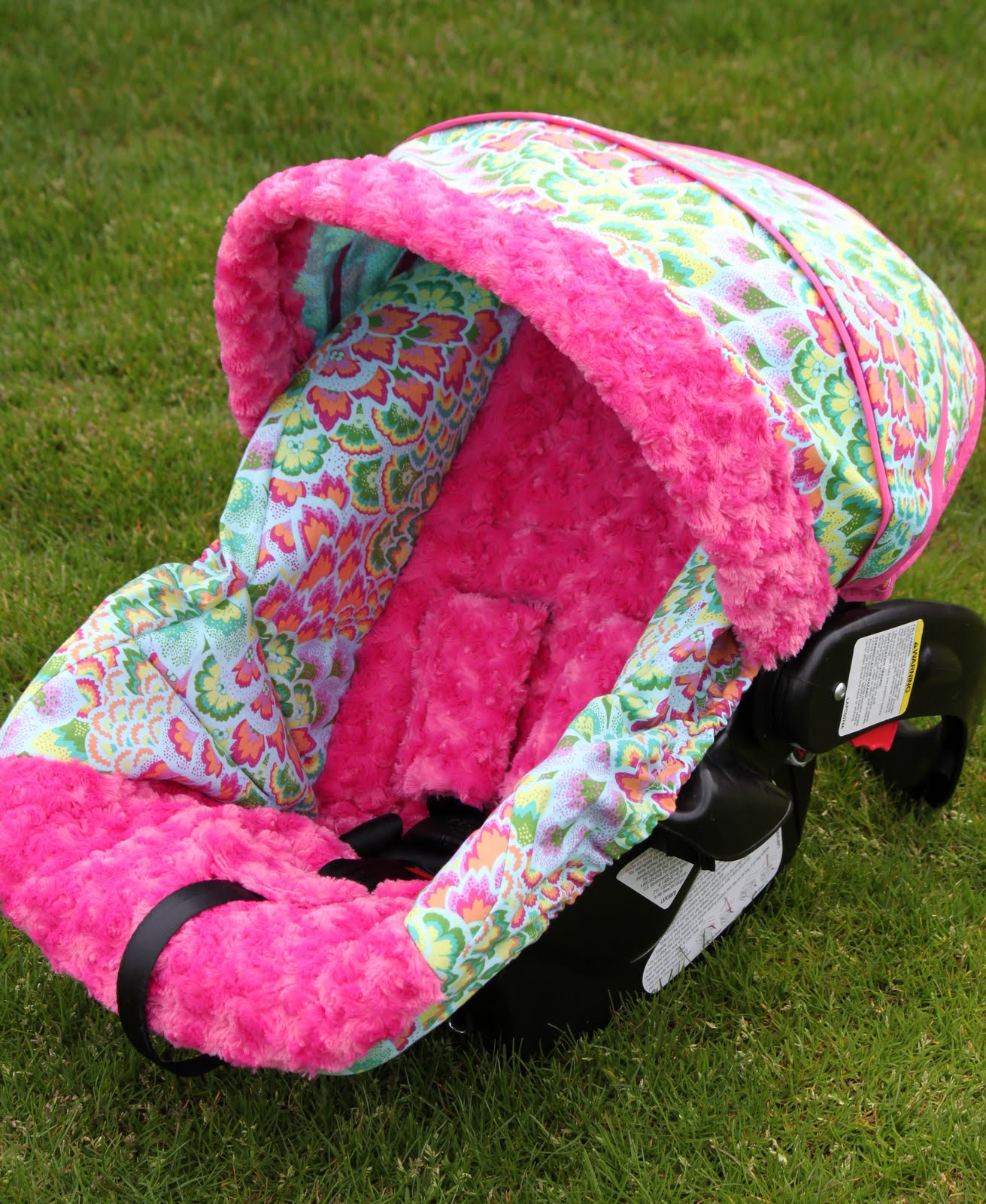What I Made Today Car Seat Cover + Canopy