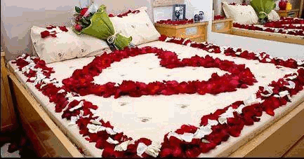 cama adornada con petalos de rosa y caamelos TripAdvisor - Imagenes De Camas Con Petalos De Rosas