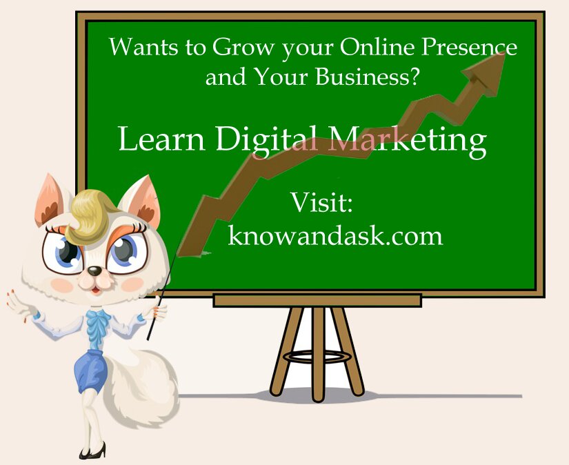 Digital Marketing - Know And Ask