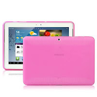 TPU Case (Semacam Silicon Case/ Jelly Case) Dengan Anti Slip Texture Untuk Samsung Galaxy Tab 2 10.1 P5100 - Magenta TPU Case (Semacam Silicon Case/ Jelly Case) Dengan Anti Slip Texture Untuk Samsung Galaxy Tab 2 10.1 P5100 - Magenta